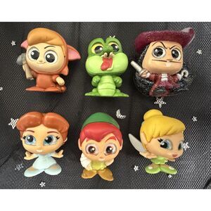 Peter Pan Doorables Set of 6 Disney Mini Figures